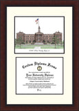 Western Illinois University 11w x 8.5h Legacy Scholar Diploma Frame